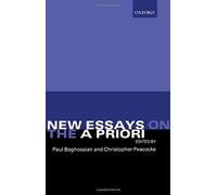 New Essays On The A Priori
