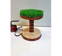 New Falconry Wood Block Perchoir 14 cm crécerelle et Merlin Utilisation avec Marbre et football