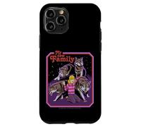 New Family Wolves Sarcastic Retro Vintage Funny Adult Humor Coque pour iPhone 11 Pro