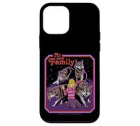 New Family Wolves Sarcastic Retro Vintage Funny Adult Humor Coque pour iPhone 12 Mini