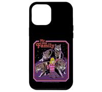 New Family Wolves Sarcastic Retro Vintage Funny Adult Humor Coque pour iPhone 12 Pro Max