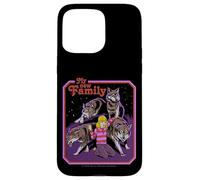 New Family Wolves Sarcastic Retro Vintage Funny Adult Humor Coque pour iPhone 15 Pro Max