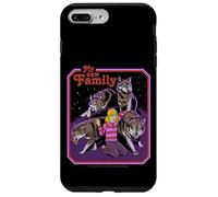 New Family Wolves Sarcastic Retro Vintage Funny Adult Humor Coque pour iPhone 7 Plus/8 Plus