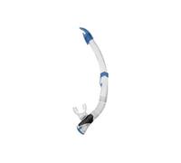 Seac Tuba de plongée New Fast Tech avec soupape d'évacuation ovale Bleu