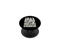 New Father Daddy Annonce High Five Humour PopSockets PopGrip Adhésif