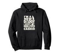 New Father Daddy Annonce High Five Humour Sweat à Capuche