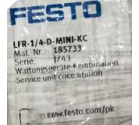 New FESTO LFR-1/4-D-MINI-KC 185733 Air source treatment device