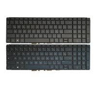 New French/German Laptop Keyboard for HP Spectre X360 15-EB Dark Blue/Brown Blacklight (Color : GR Keyboard)