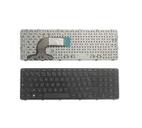 New French Keyboard for HP Pavilion 15-N000 N100 N200 15-E000 15-E100 719853-051 749658-051 FR Laptop Keyboard with Frame (Color : Nero)