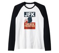 New Frontier 1960 : Campagne John F. Kennedy (JFK) Manche Raglan