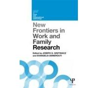New Frontiers In Work And Family Research