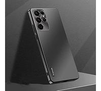 New Frosted Metal Lens Case Cover for Samsung, 2023 New Lens Protection All-Inclusive Anti-Fall Case for Samsung S23/S22/S21 (Black,for S21+/S21plus)