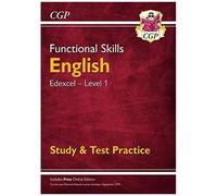 New Functional Skills English: Edexcel Level 1 - Study & Tes