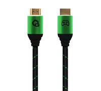 New Game Green - 3 mètres - Câble HDMI 2.1b - Certifié Ultra High Speed 8K@60Hz, eARC, ALLM, VRR, DSC - Compatible avec PS5, Xbox Series X/S, Nintendo Switch, PC - Noir - 1 pièce