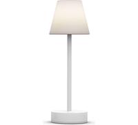 Lampe à poser LED Lola slim blanc H.30cm IP44 160lm Newgarden