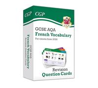 New GCSE AQA French: Vocabulary Revision Question Cards (for exams from 2026)