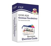 New GCSE AQA German: Vocabulary Revision Question Cards