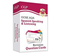New GCSE AQA Spanish: Speaking & Listening Revision Question Cards (with online audio)