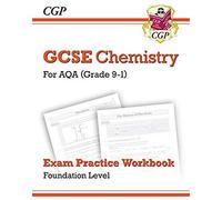 New Gcse Chemistry Aqa Foundation Exam Practice Workbook With Cgp Revisionhub