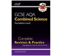 New Gcse Combined Science Aqa Foundation Complete Revision & Practice With Cgp Revisionhub