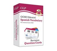 New GCSE Edexcel Spanish: Vocabulary Revision Question Cards