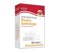 New GCSE English WJEC Eduqas Poetry Anthology Revision Question Cards (For exams from 2027)