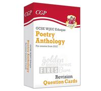 New GCSE English WJEC Eduqas Poetry Anthology Revision Question Cards (For exams from 2027)