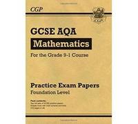 New GCSE Maths AQA Practice Papers: Foundation - for the Grade 9-1 Course - [Version Originale] Inconnu (Auteur)