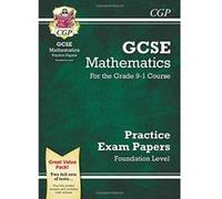 New GCSE Maths Practice Papers: Foundation - for the Grade 9-1 Course - [Version Originale] Inconnu (Auteur)