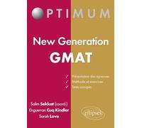 New generation GMAT - Salim Sekkat - Ellipses - broché - Méthode de langue