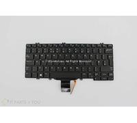 New Genuine Dell UK English clavier d'ordinateur portable rétro-éclairé pour : Latitude 5280 Latitude 5280/5288 Latitude 5289 Latitude 5290 Latitude 7280 Latitude 7290 Latitude 7380 Latitude 7389 Latitude 7390 : Jf8 W7