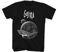 New Gojira Flying Whale from Mars to Sirius Official Band Shirt badhabitmerch Black T-Shirts à Manches Courtes(Small)