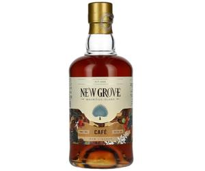 NEW GROVE - Liqueur de café - Liqueurs de Rhum - 26% Alcool - Origine : Ile Maurice - Bouteille 70 cl