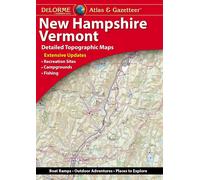 New Hampshire and Vermont Atlas & Gazetteer | DeLorme