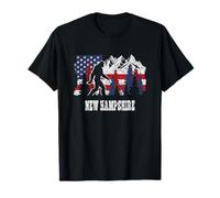 New Hampshire Bigfoot Hiking T-Shirt