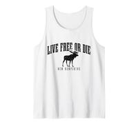 New Hampshire Live Free Or Die Pride Vintage Débardeur