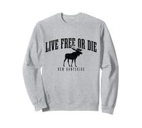 New Hampshire Live Free Or Die Pride Vintage Sweatshirt