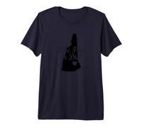 New Hampshire : Vivre Libre ou Mourir, États-Unis T-Shirt Haut de Gamme