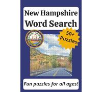 New Hampshire Word Search Puzzle Book: 50+ Puzzles About The Granite State, 6 x 9