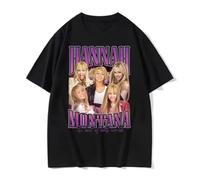 New Hannah Montana Logo T Shirt Men Women Summer Casual Short Sleeve Tee Shirt Unisex Fashion Aesthetic Trend T-Shirt Streetwear (5)