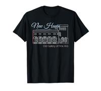 New Haven, Galerie des Arts Décoratifs, dessin à la main, US T-Shirt