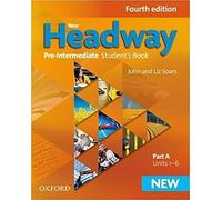 New headway: pre-intermediate: student's book a - Collectif - Oxford Press Libri - Poche - Livre