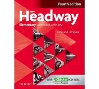New Headway: Elementary Workbook with key
