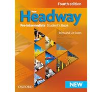 New Headway – Pré-intermédiaire – Livre de l'étudiant – 4e édition