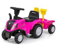 New Holland Tracteur Milly Mally Rose avec remorque pour Enfants