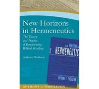 New Horizons in Hermeneutics - [Livre en VO] Canon Anthony C Thiselton (Auteur)