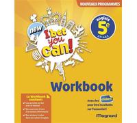 New I Bet You Can 5e (2026) - Workbook Edition bilingue français-anglais - Michelle Jaillet - Magnard - broché - Scolaire / Universitaire