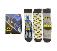 NEW IMPORT Lot de 3 paires de chaussettes Batman pour adulte