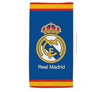New Import Serviettes de plage Real Madrid 100 % microfibre, séchage rapide et design exclusif (140 x 70 cm)