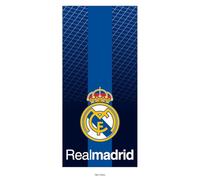 New Import Serviettes de plage Real Madrid 100 % microfibre, séchage rapide et design exclusif (140 x 70 cm)